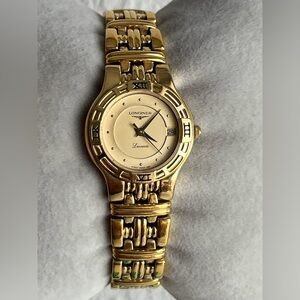 Longines Laureate Swiss ladies Watch Gold Tone